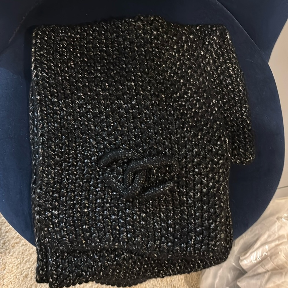 Chanel style scarf